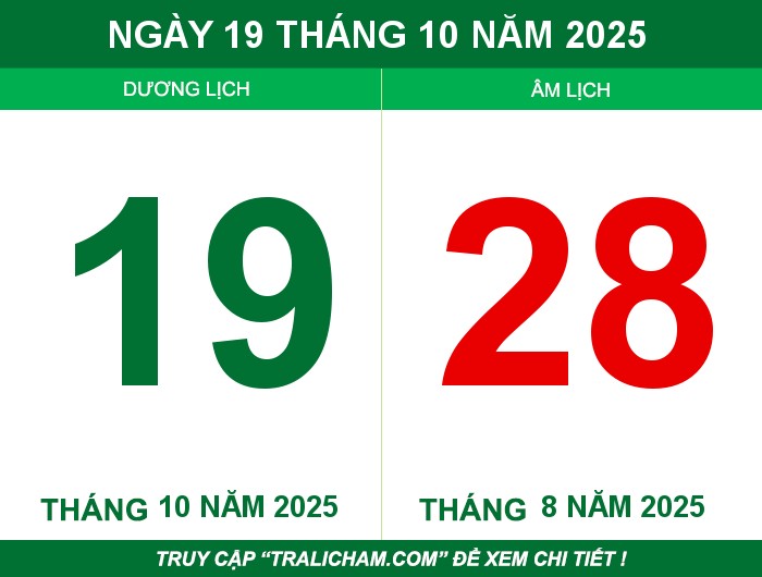 Ngày 19 tháng 10 năm 2025