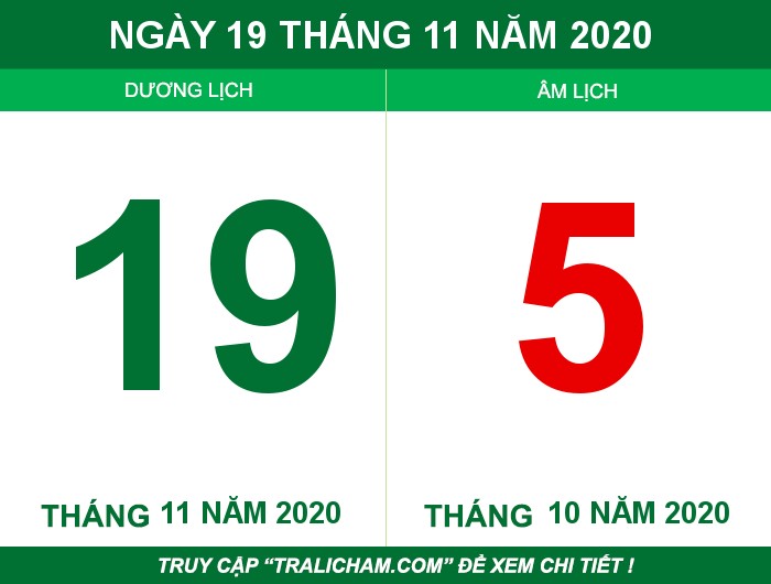 Ngày 19 tháng 11 năm 2020
