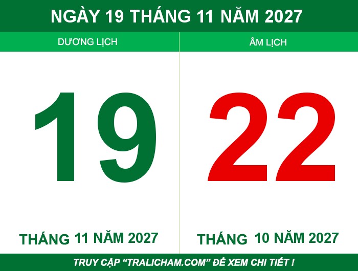 Ngày 19 tháng 11 năm 2027