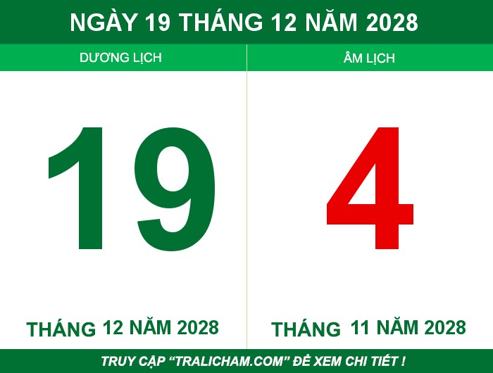 Ngày 19 tháng 12 năm 2028