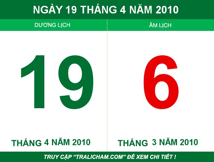 Ngày 19 tháng 4 năm 2010