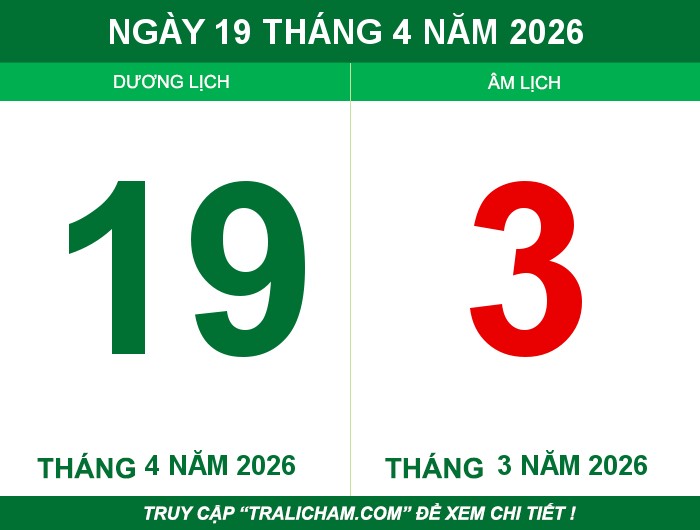 Ngày 19 tháng 4 năm 2026