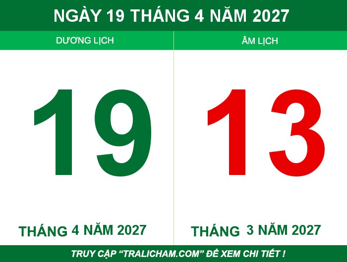 Ngày 19 tháng 4 năm 2027