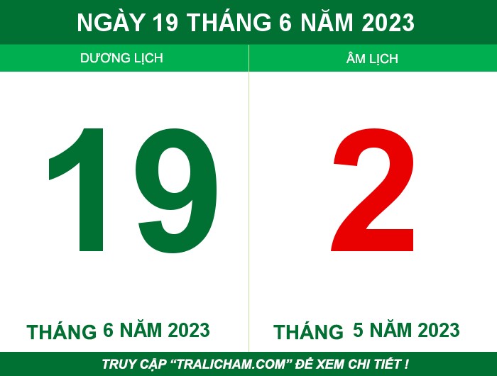 Ngày 19 tháng 6 năm 2023