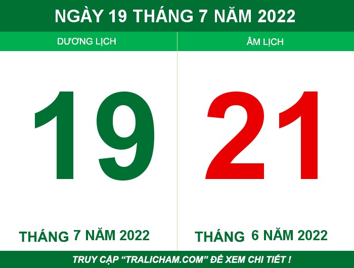 Ngày 19 tháng 7 năm 2022