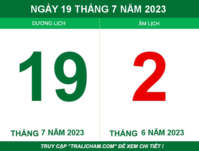 Ngày 19 tháng 7 năm 2023