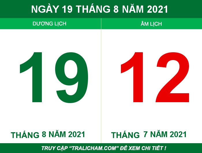 Ngày 19 tháng 8 năm 2021