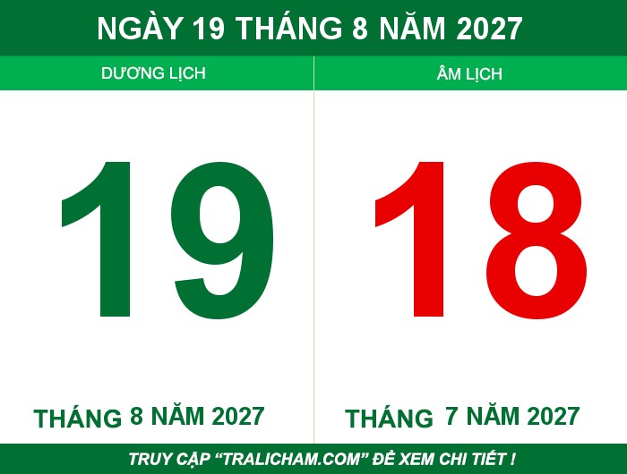 Ngày 19 tháng 8 năm 2027