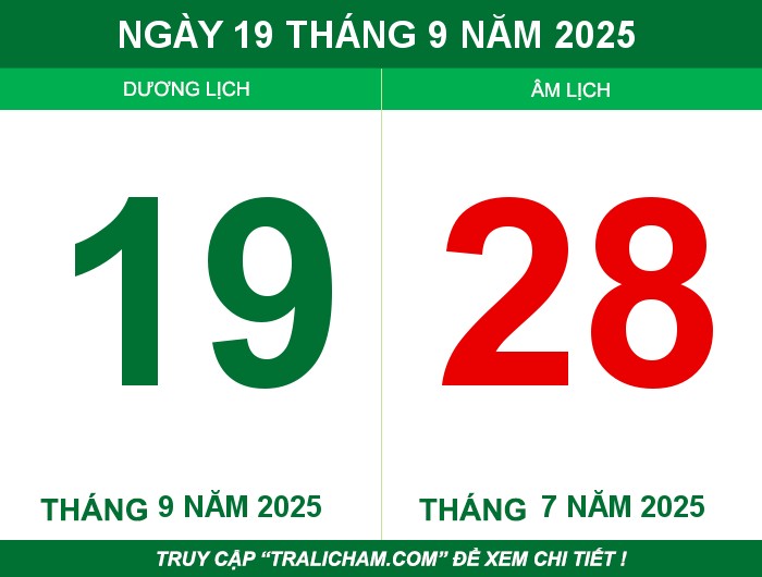 Ngày 19 tháng 9 năm 2025