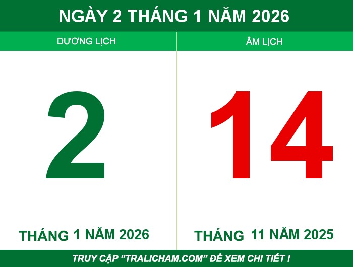 Ngày 2 tháng 1 năm 2026