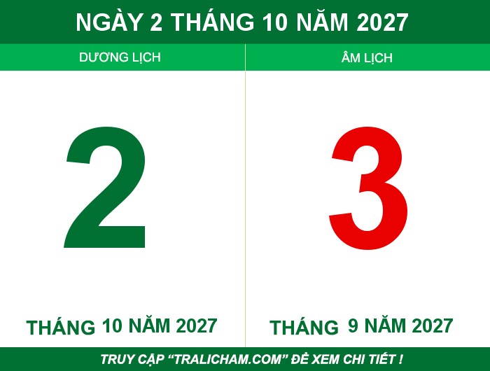 Ngày 2 tháng 10 năm 2027