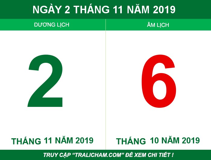 Ngày 2 tháng 11 năm 2019