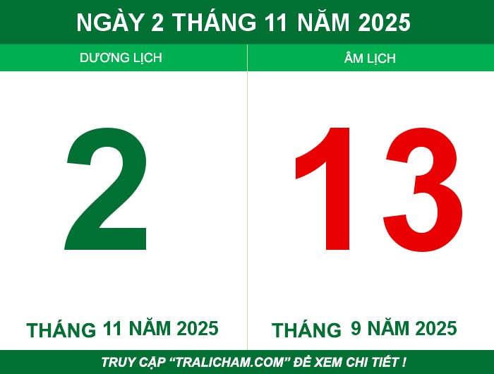 Ngày 2 tháng 11 năm 2025