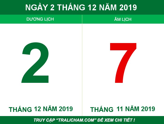 Ngày 2 tháng 12 năm 2019