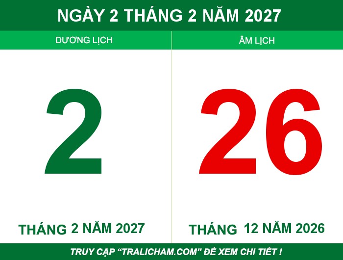 Ngày 2 tháng 2 năm 2027