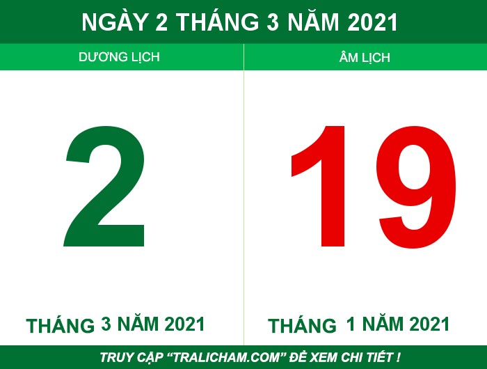 Ngày 2 tháng 3 năm 2021