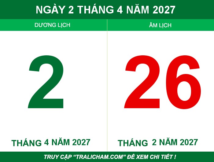 Ngày 2 tháng 4 năm 2027