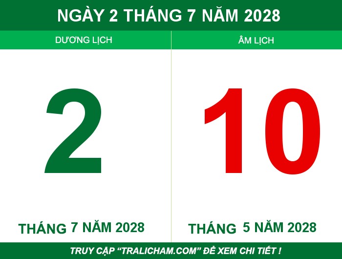 Ngày 2 tháng 7 năm 2028