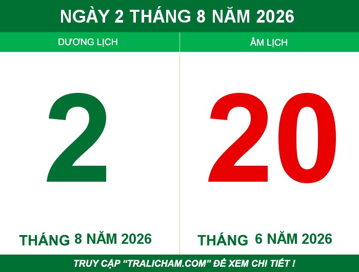 Ngày 2 tháng 8 năm 2026