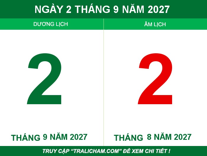 Ngày 2 tháng 9 năm 2027