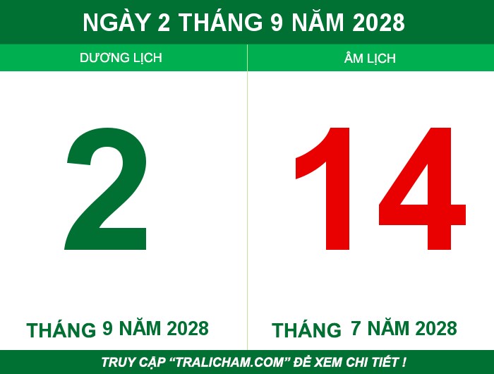 Ngày 2 tháng 9 năm 2028