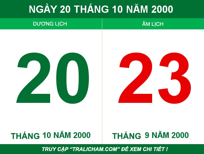 Ngày 20 tháng 10 năm 2000