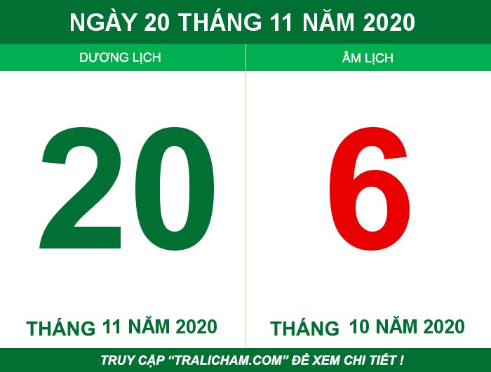 Ngày 20 tháng 11 năm 2020