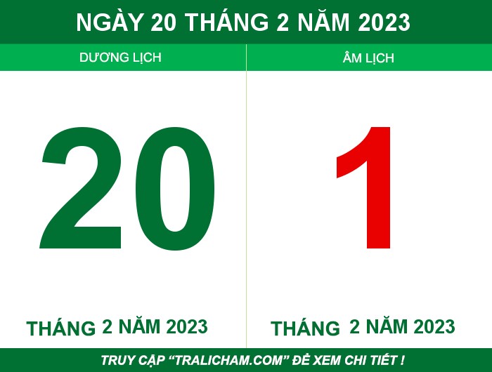 Ngày 20 tháng 2 năm 2023