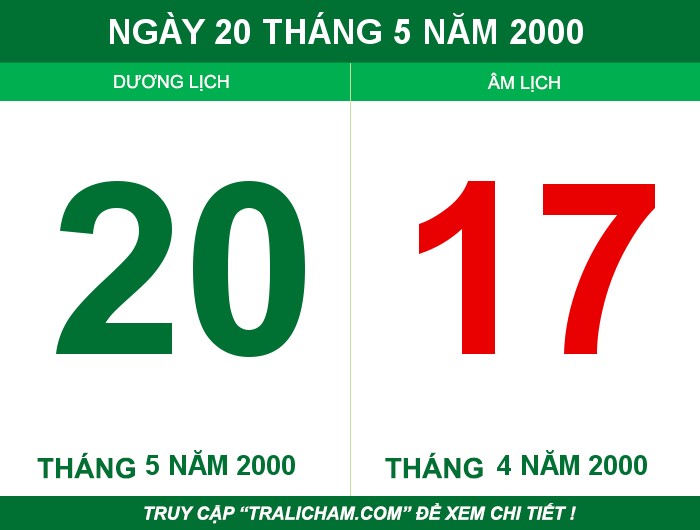 Ngày 20 tháng 5 năm 2000