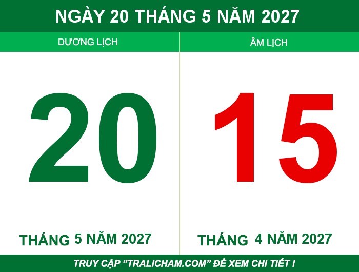 Ngày 20 tháng 5 năm 2027