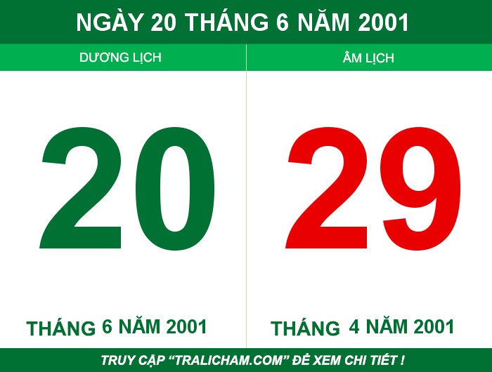 Ngày 20 tháng 6 năm 2001