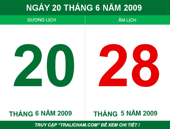 Ngày 20 tháng 6 năm 2009