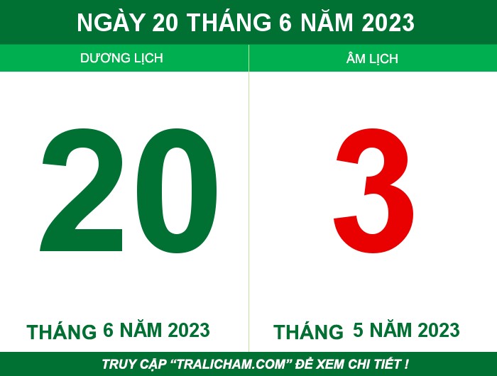 Ngày 20 tháng 6 năm 2023