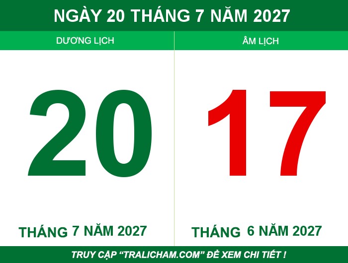 Ngày 20 tháng 7 năm 2027