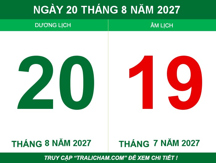 Ngày 20 tháng 8 năm 2027