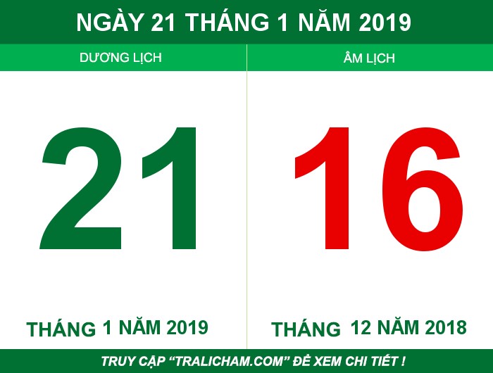 Ngày 21 tháng 1 năm 2019