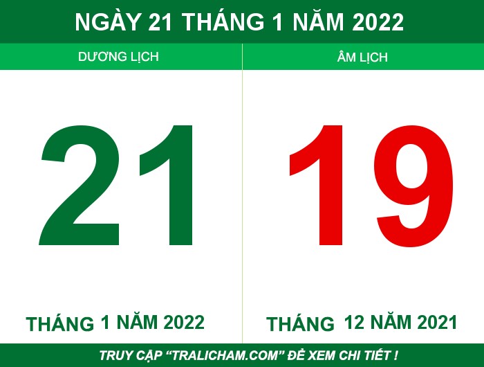 Ngày 21 tháng 1 năm 2022