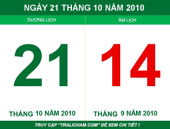 Ngày 21 tháng 10 năm 2010