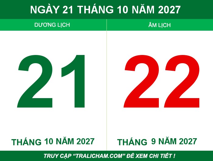 Ngày 21 tháng 10 năm 2027