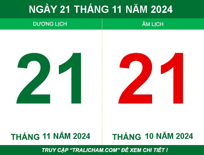 Ngày 21 tháng 11 năm 2024