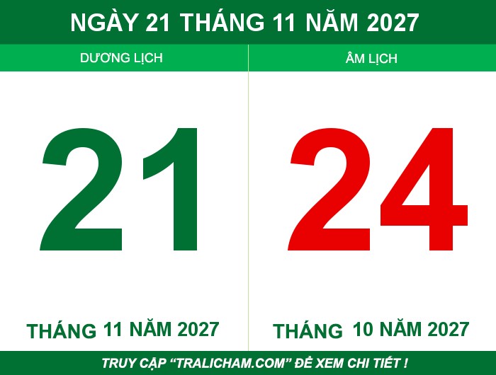 Ngày 21 tháng 11 năm 2027