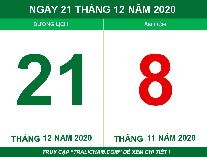 Ngày 21 tháng 12 năm 2020