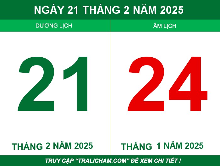 Ngày 21 tháng 2 năm 2025