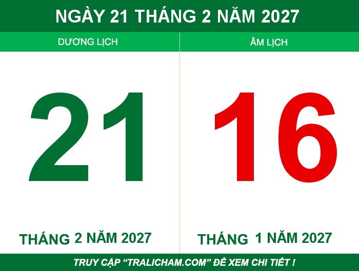 Ngày 21 tháng 2 năm 2027