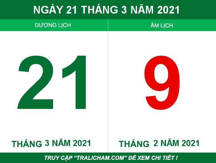Ngày 21 tháng 3 năm 2021