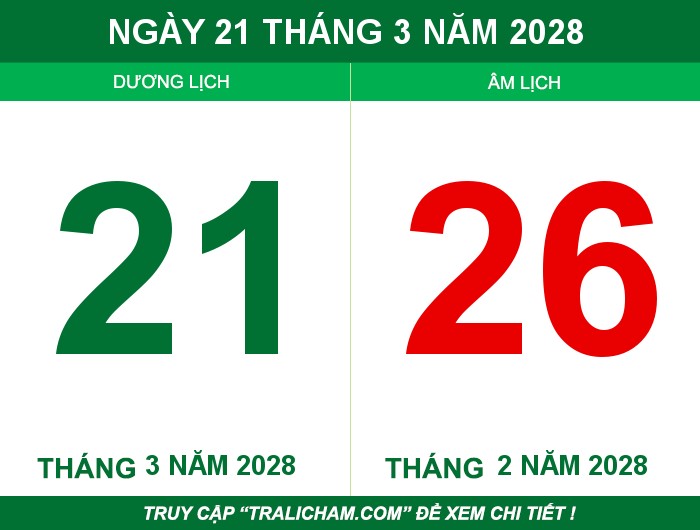 Ngày 21 tháng 3 năm 2028