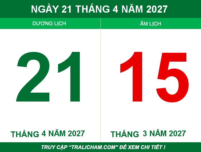 Ngày 21 tháng 4 năm 2027