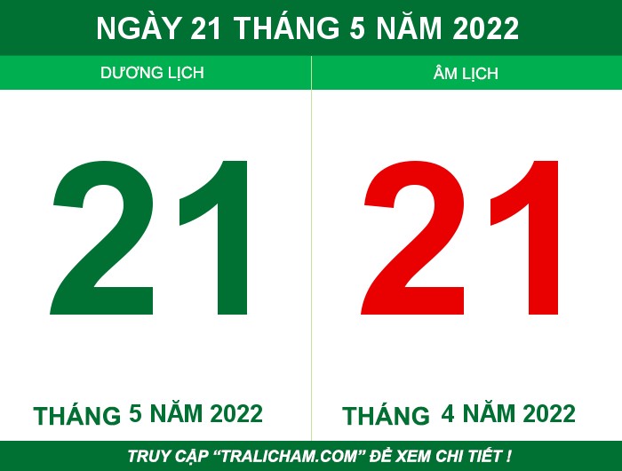 Ngày 21 tháng 5 năm 2022