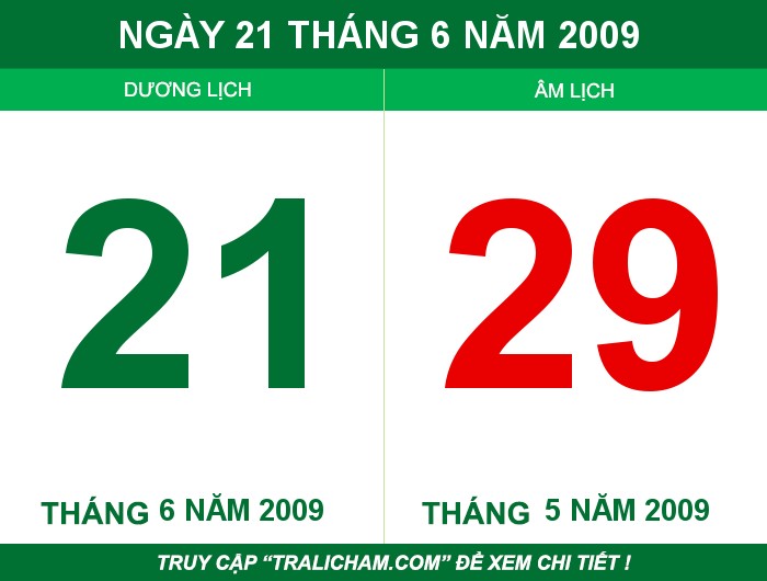 Ngày 21 tháng 6 năm 2009