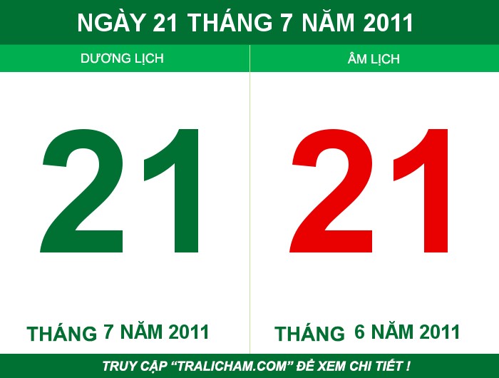Ngày 21 tháng 7 năm 2011